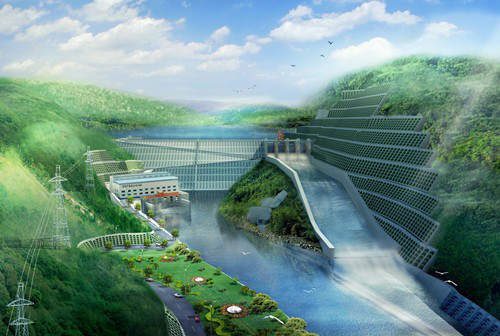 威远老挝南塔河1号水电站项目